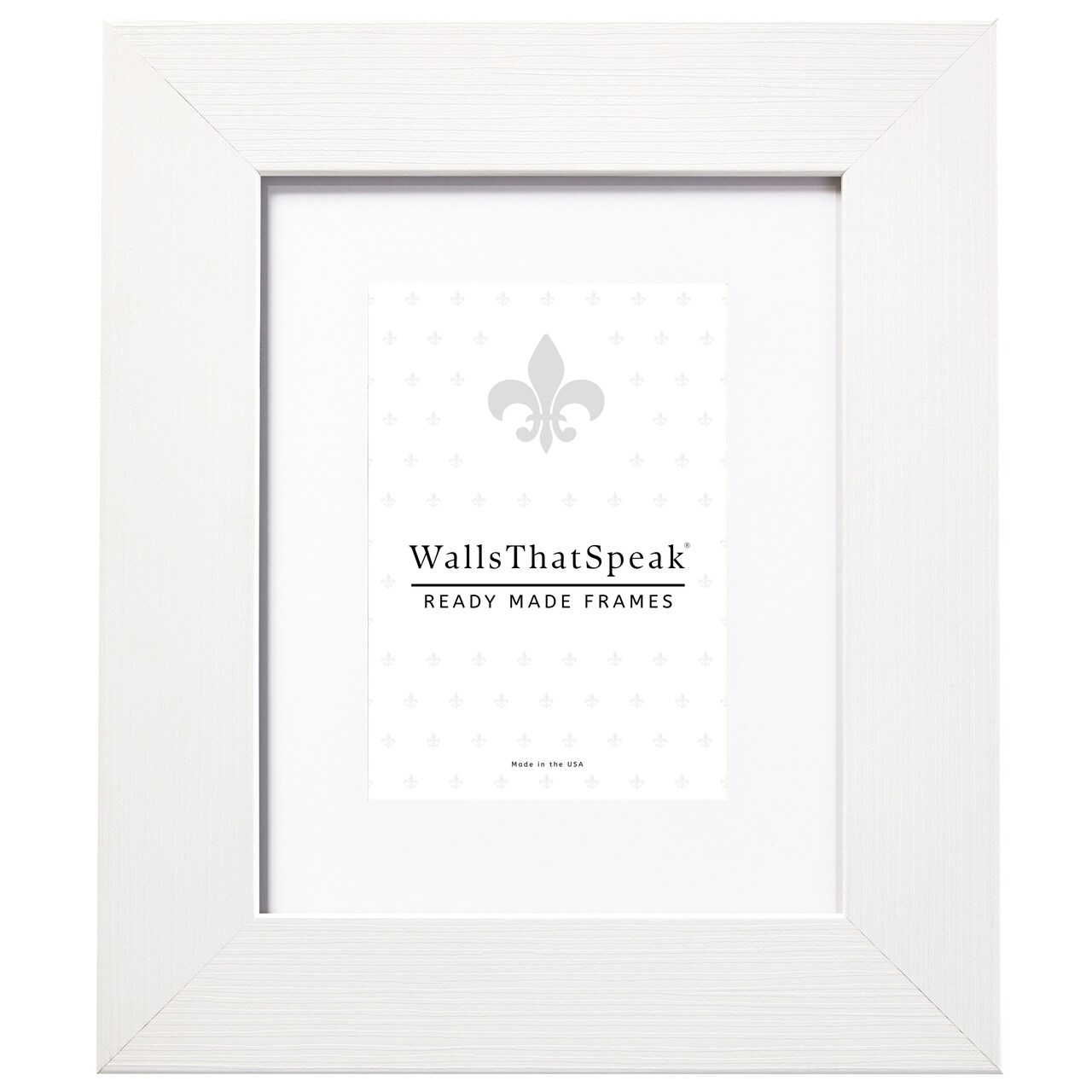 24x30 Matted Picture Frame, Bauhaus 200 2 Inch MDF Moulding, Wall Display Frame for Art, Posters, or Photos by wallsthatspeak